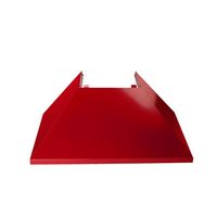 ZLINE DuraSnow - 30 inches - Externally Vented - Wall Range Hood - Silver - Back View