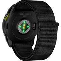 Garmin - Enduro 3 Solar GPS Smartwatch 51mm Fiber-reinforced polymer - Carbon Gray DLC titanium -... - Back View