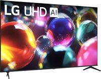 LG - 75” Class UA7000 Series LED AI 4K UHD Smart webOS TV (2025) - Back View