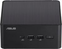 ASUS - NUC 14 Pro U7 - Intel Core Ultra U7 155H - 32GB Memory - 1TB SSD - Black - Back View