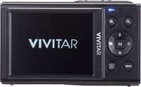Vivitar - 6x Zoom Camera - Black - Back View
