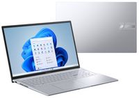 ASUS - Vivobook 17.3” FHD Laptop - Intel Core i9 with 16GB Memory - 1TB SSD - Transparent Silver - Back View