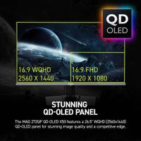 MSI - MAG 272QP QD-OLED X50 27