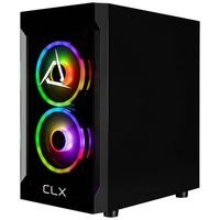 CLX - SET Gaming Desktop - Intel Core i5 14400F - 32GB DDR5 5600 Memory - GeForce RTX 5060 8GB - ... - Back View