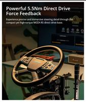 Moza Racing - Truck Simulator Bundle for PC - Black - Back View