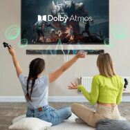 Sylvox - Elf S3 Bluetooth 5.3 Waterproof Outdoor Soundbar - Black - Back View