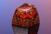 DROP - The Lord of the Rings Elven Rings of Power Artisan Keycap - Narya - Back View