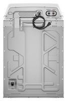 Whirlpool - 4.3 Cu. Ft. Top Load Impeller Washer with Quick Wash Cycle and Soft Close Glass Lid -... - Back View
