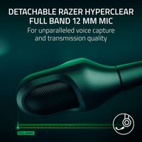 Razer - BlackShark V3 Pro ANC Wireless Gaming Headset for PC, Mac, Playstation, Nintendo Switch, ... - Back View