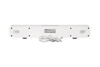 Edifier - QS30 2.0 Bluetooth Gaming Soundbar with Halo Lighting (1-Piece) - White - Back View