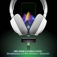 SteelSeries - Arctis Nova 7X Gen 2 Wireless Over-The-Ear Multi Gaming Headset for Xbox, PC, PS5, ... - Back View
