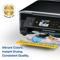 Epson - 200 4-Pack Ink Cartridges - Black/Cyan/Magenta/Yellow - Back View