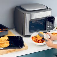 Ninja - Combi All-in-One Multicooker, Oven, & Air Fryer, Complete Meals in 15 Mins, 14-in-1, Comb... - Back View