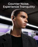 Anker - Soundcore AeroFit 2 Pro Dual-Form Wireless Bluetooth Earbuds with Open-Ear and Active Noi... - Back View