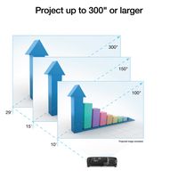 Epson - Pro EX9240 3LCD Full HD 1080p Wireless Projector with Miracast - Black - Back View