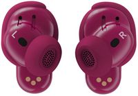 Bose - QuietComfort Ultra (2nd Gen) True Wireless Noise Cancelling In-Ear Earbuds - Deep Plum - Back View
