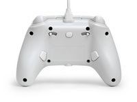 PowerA - Advantage Wired Controller for Xbox Series X|S, Xbox One, Windows - Arctic Ice - Back View
