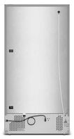Maytag - 33 in. Wide 21 cu. ft. Top-Freezer Refrigerator with Garage Mode - Fingerprint-Resistant... - Back View