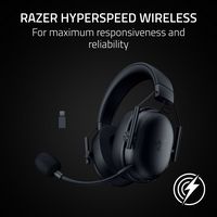 Razer - BlackShark V3 X Hyperspeed Wireless Gaming Headset for PC, Mac Playstation, Nintendo Swit... - Back View