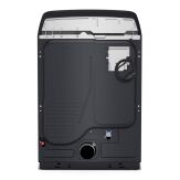 Maytag - 7.4 Cu. Ft. Pet Pro Top Load Gas Dryer with Extra Power and Sanitize Cycle - Midnight Steel - Back View