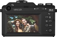 Minolta - MND65 56.0 Megapixel 4K Video Digital Camera - Black - Back View