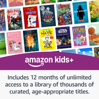 Amazon - Kindle Colorsoft Kids (16 GB) – First Kindle for kids in color, with cover - 2025 - Fant... - Back View