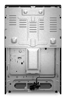 Whirlpool - 5.0 Cu. Ft. Freestanding Gas Range with Air Cooking Technology and Steam Clean - Black - Back View