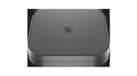 CORSAIR - EX400U USB4 1TB External Portable SSD - Gray - Back View