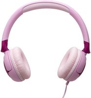 JBL - Junior 320 Wired Kids On-Ear Headphones - 2025 - Purple - Back View