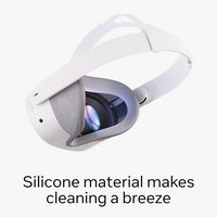 Meta Quest 3S Breathable Facial Interface — Works with Meta Quest 3S — Increases Comfort — Instal... - Back View