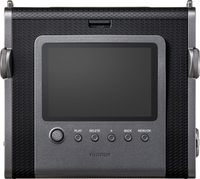 Fujifilm - instax WIDE Evo Hybrid Instant Film Camera - Black - Back View