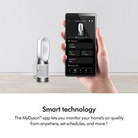 Dyson - Purifier Hot+Cool HP1 - White/White - Back View