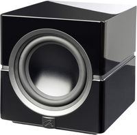 MartinLogan - Dynamo 10, 10” Sealed, Powered Subwoofer, with Magnitude MT-1kW Amplifier, Sub Cont... - Back View