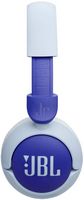JBL - Junior 320BT Wireless Kids On-Ear Headphones - 2025 - Blue - Back View