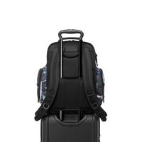 TUMI - Alpha Brief Pack - Wheatpaste Print - Back View