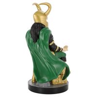 Cable Guys by Exquisite Gaming - Cable Guys: Marvel Loki Phone Stand & Controller Holder - Back View