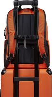 The Ridge Wallet - Commuter Backpack - Basecamp - Orange - Back View