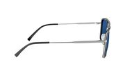 GUNNAR - Barron Computer Glasses with Blue Light Reduction, Sun Lenses - Silver - Back View
