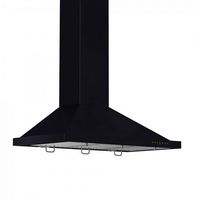 ZLINE - 30 inches - Externally Vented - Wall Range Hood - Bronze With Copper Accents - Back View