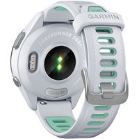 Garmin - Forerunner 265S GPS Smartwatch 42 mm Fiber-reinforced polymer - Black/Whitestone - Back View