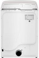 Maytag - 7.4 Cu. Ft. Smart Electric Dryer with Extra Power and Advanced Moisture Sensing - White - Back View
