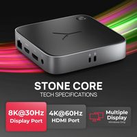 Brydge - Stone CORE with 10 Port for Windows & MacOS Compatible Laptop Powered Charging Docking S... - Back View