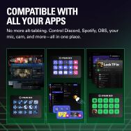 Elgato - Stream Deck MK.2 Full-size Wired USB Keypad with 15 Customizable LCD keys and Interchang... - Back View