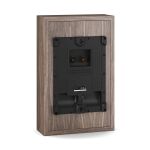 DALI - Sonik On-Wall Speakers (Pair) - Walnut - Back View
