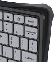 Made for Amazon Kids Bluetooth Keyboard (Comaptible with the Fire HD 10 Kids and Kids Pro tablet)... - Back View