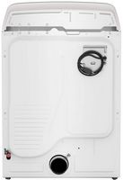 Maytag - 7.4 Cu. Ft. Smart Gas Dryer with Extra Power and Advanced Moisture Sensing - White - Back View