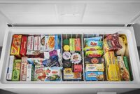 Amana - 16 Cu. Ft. Chest Freezer with Basket - White - Back View