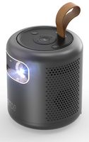 ETOE - Dolphin DLP Projector, 1080P 500 ANSI Lumens, Google TV with Licensed Netflix, Dolby Atmos... - Back View