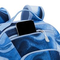 High Sierra - BTS 2020 Swoop SG Backpack - Blue Marble Swirl - Back View