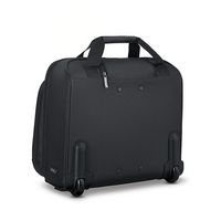 Solo New York - Bryant Rolling Laptop Case - Black - Back View